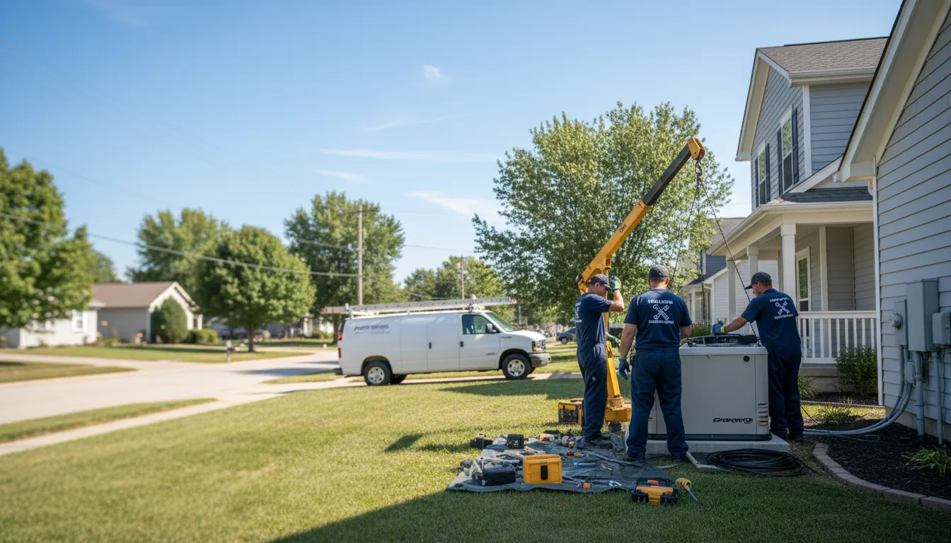 Generator Installation in La Porte City, IA near me
